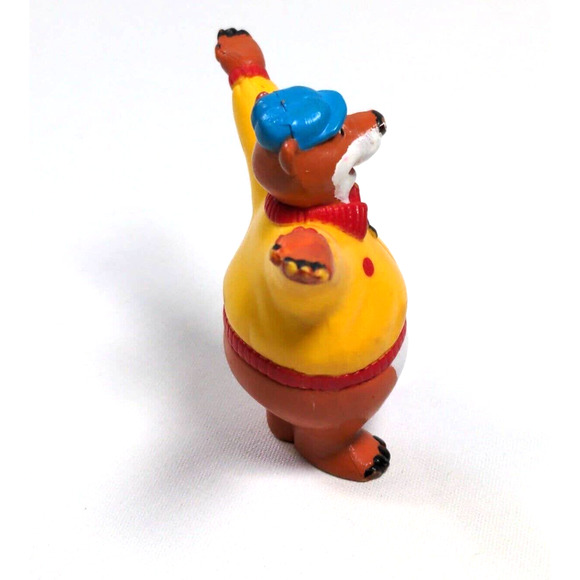 McDonalds Happy Meal Toy Phil Mendez KISSYFUR Gus the Bear PVC Vintage 1985 Toy - Picture 6 of 7